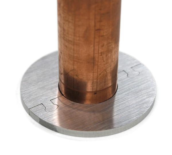 Edelstahl-Rosette-Fred-28mm-rund